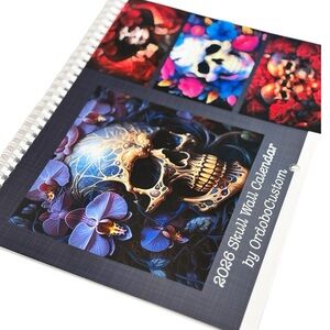 2026 Skull Wall Calendar